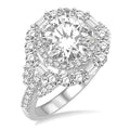 Tezcatlipoca Splendor Diamond Semi-Mount Ring
