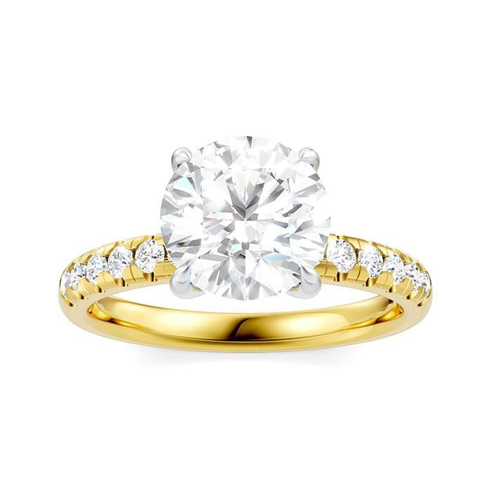 Lucent Symphony Diamond Semi-Mount Ring