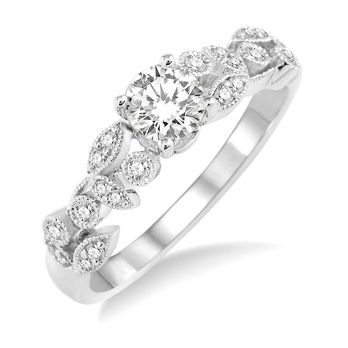 Enchanted Symphony Diamond Semi-Mount Ring