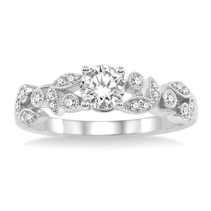 Enchanted Symphony Diamond Semi-Mount Ring