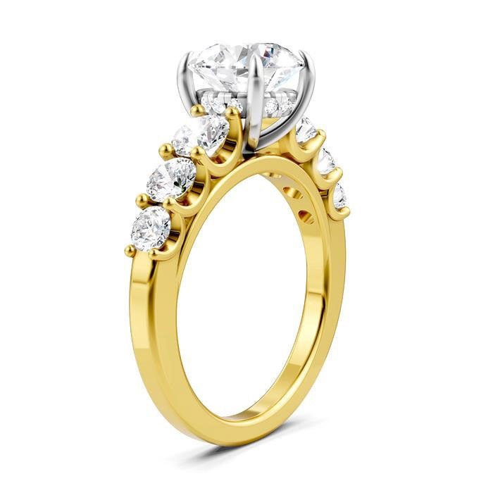 Flora Brio Diamond Semi-Mount Ring