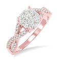 Round Shape Shine Bright Diamond Engagement Ring