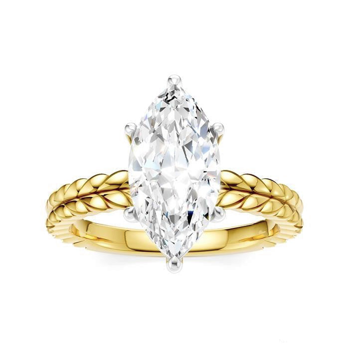 Yama Brio Diamond Semi-Mount Ring