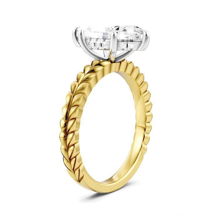 Yama Brio Diamond Semi-Mount Ring
