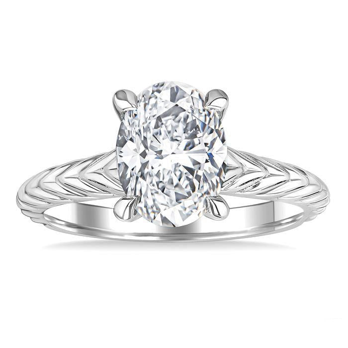 Osiris Crown Diamond Semi-Mount Ring
