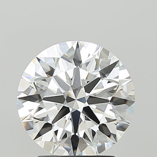 2.60 Carat Round Lab Grown Diamond