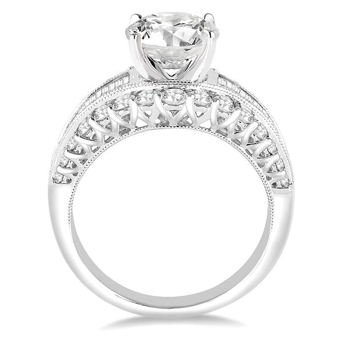 Brahma Myth Diamond Semi-Mount Ring
