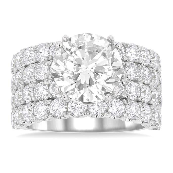 Whisper Glow Diamond Semi-Mount Ring