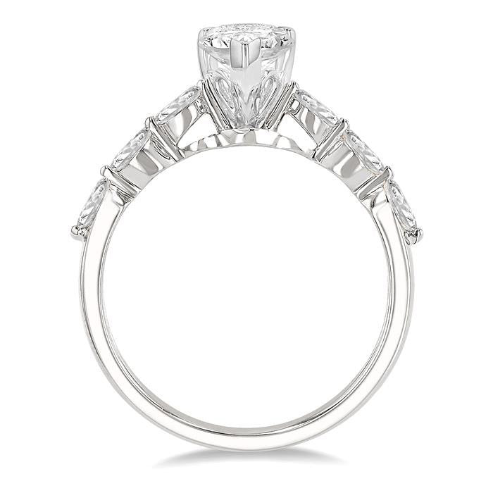 Aurelian Diamond Semi-Mount Ring