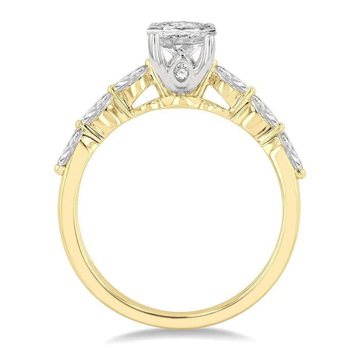 Arcadia Vow Diamond Semi-Mount Ring