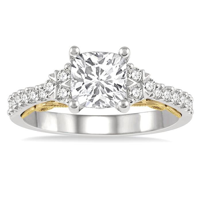 Mist Signature Diamond Semi-Mount Ring