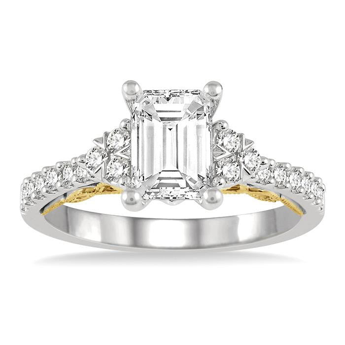 Baldur Radiance Diamond Semi-Mount Ring