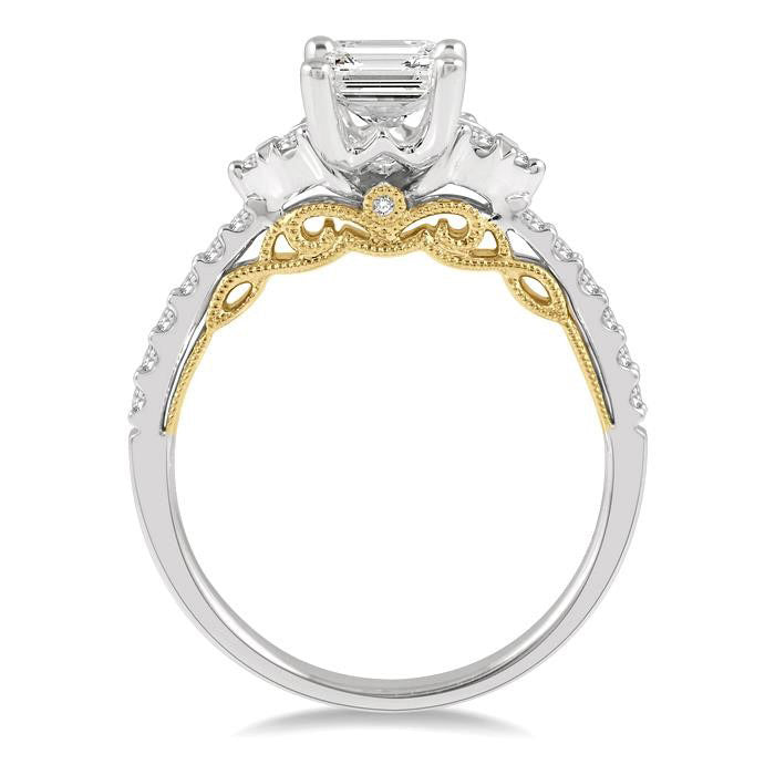 Baldur Radiance Diamond Semi-Mount Ring
