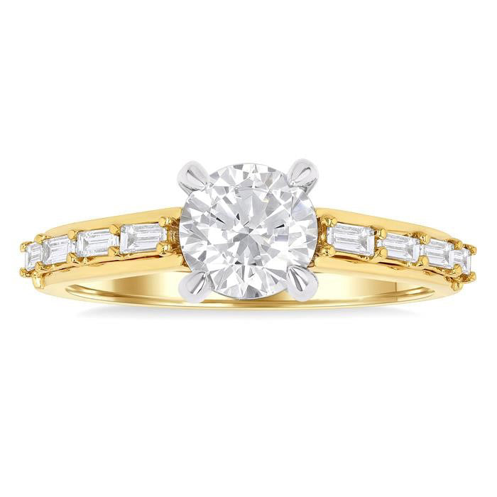 Inari  Diamond Semi-Mount Ring