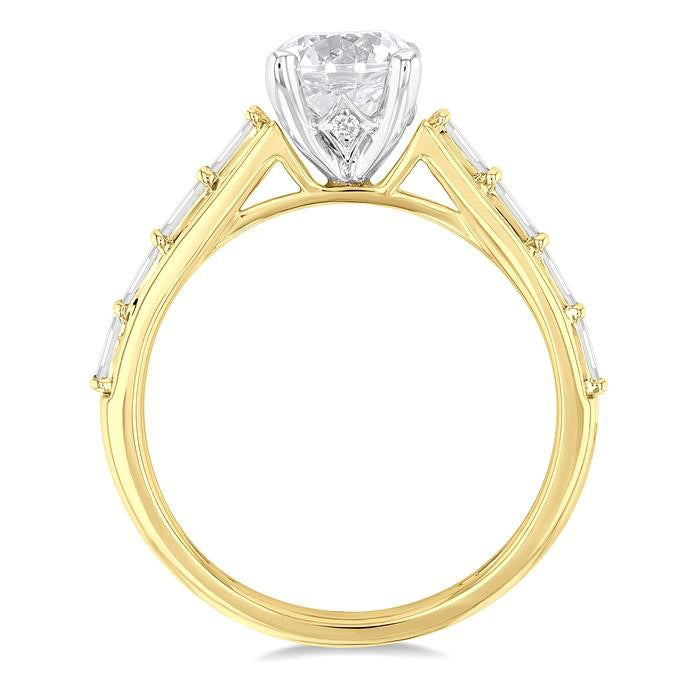 Inari  Diamond Semi-Mount Ring