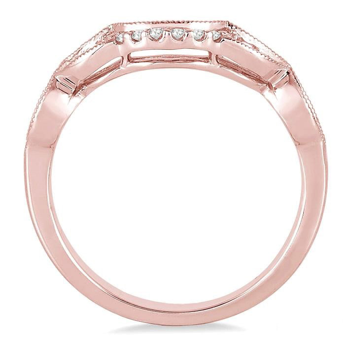 Celestia Quarry Fable Diamond Wedding Band