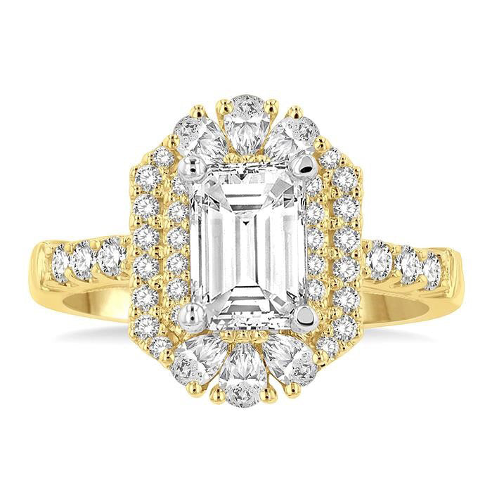 Baldur Trinity Diamond Semi-Mount Ring