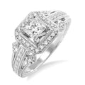 Varuna Radiance Diamond Semi-Mount Ring