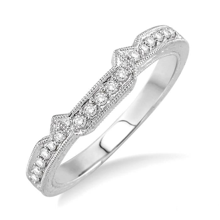 Valora Antigua Grove Diamond Wedding Band