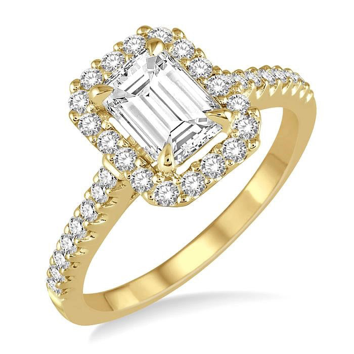 Pine Trinity Diamond Semi-Mount Ring