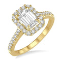 Pine Trinity Diamond Semi-Mount Ring