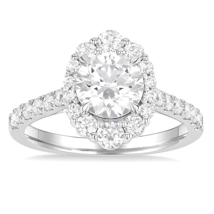 Muse Sonnet Diamond Semi-Mount Ring