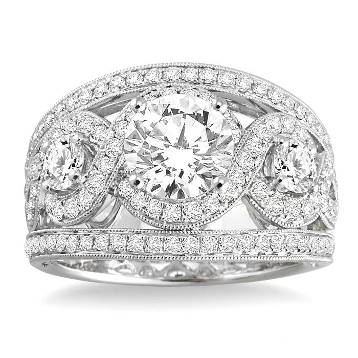 Zephyr Reverie Diamond Semi-Mount Ring