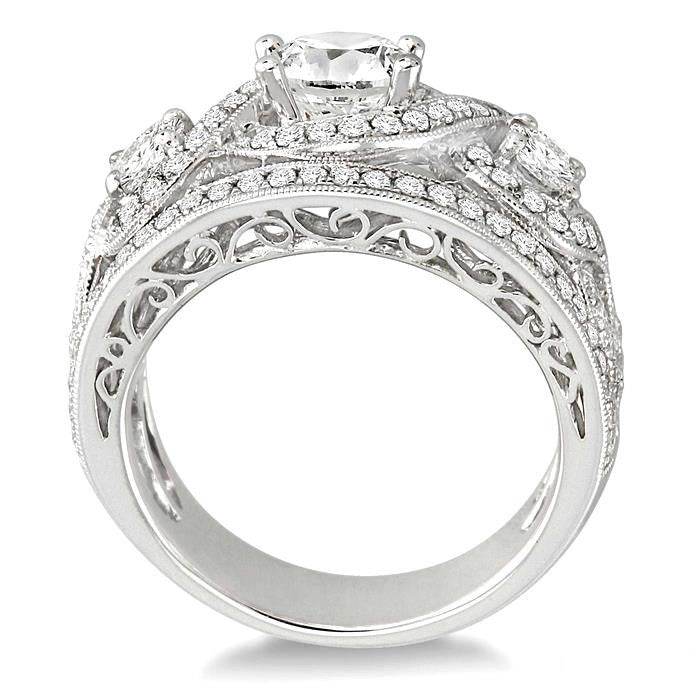 Zephyr Reverie Diamond Semi-Mount Ring