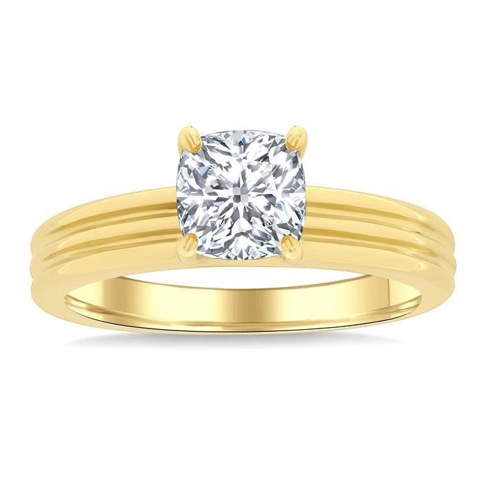 Mirage Silhouette Diamond Semi-Mount Ring