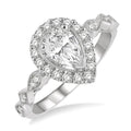 Pear Shape Diamond Engagement Ring