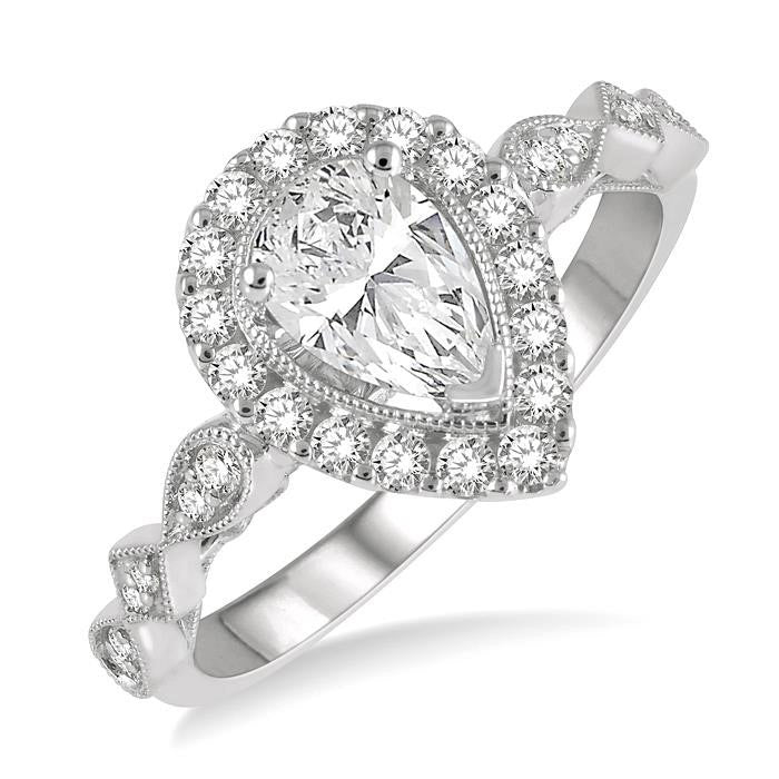 Selene Sonnet Diamond Semi-Mount Ring