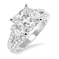 Gardenia Beacon Diamond Semi-Mount Ring