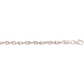 10" 14k White Gold Rope Anklet