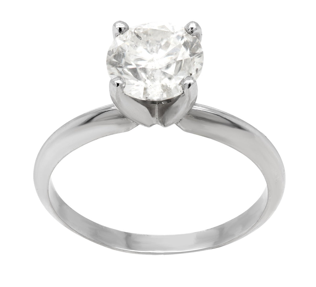 Elysian Round Solitaire Ring 1.51 CTW