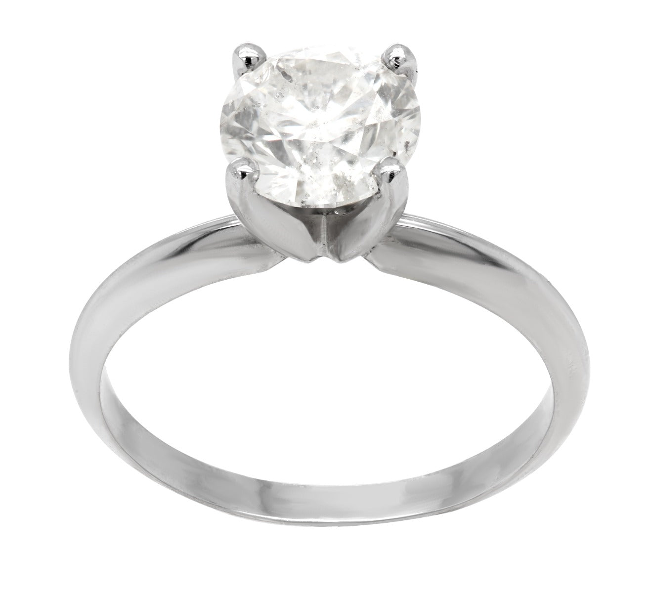 Elysian Round Solitaire Ring 1.51 CTW