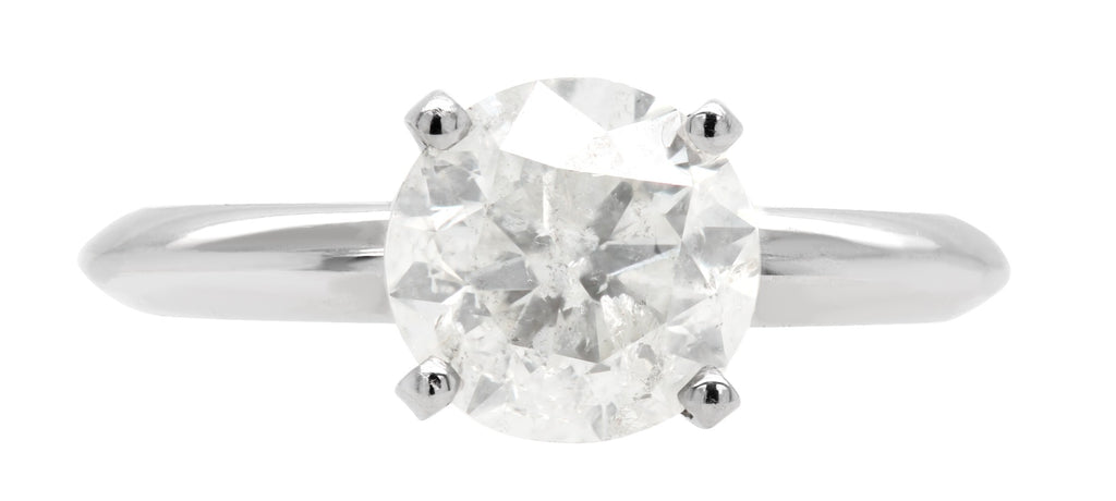 Elysian Round Solitaire Ring 1.51 CTW