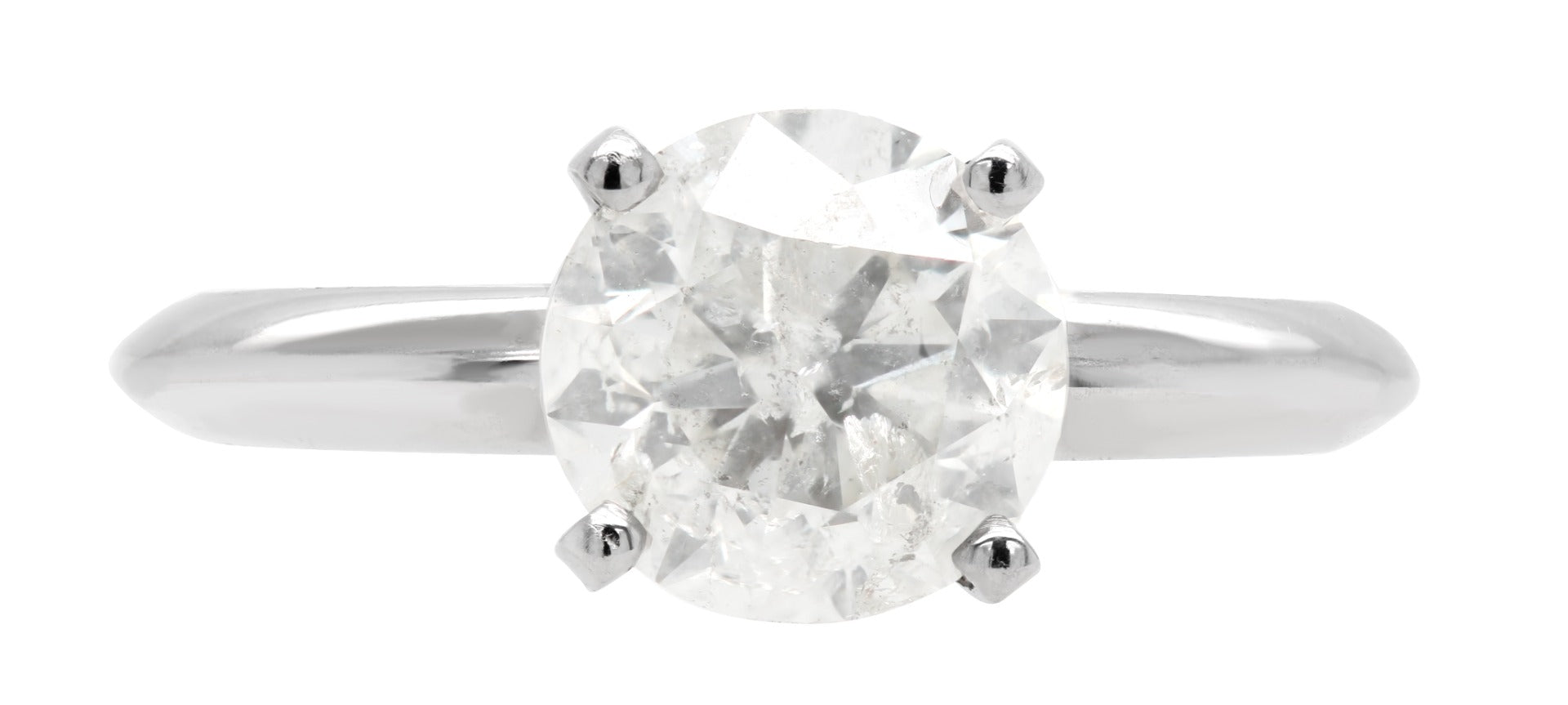 Elysian Round Solitaire Ring 1.51 CTW