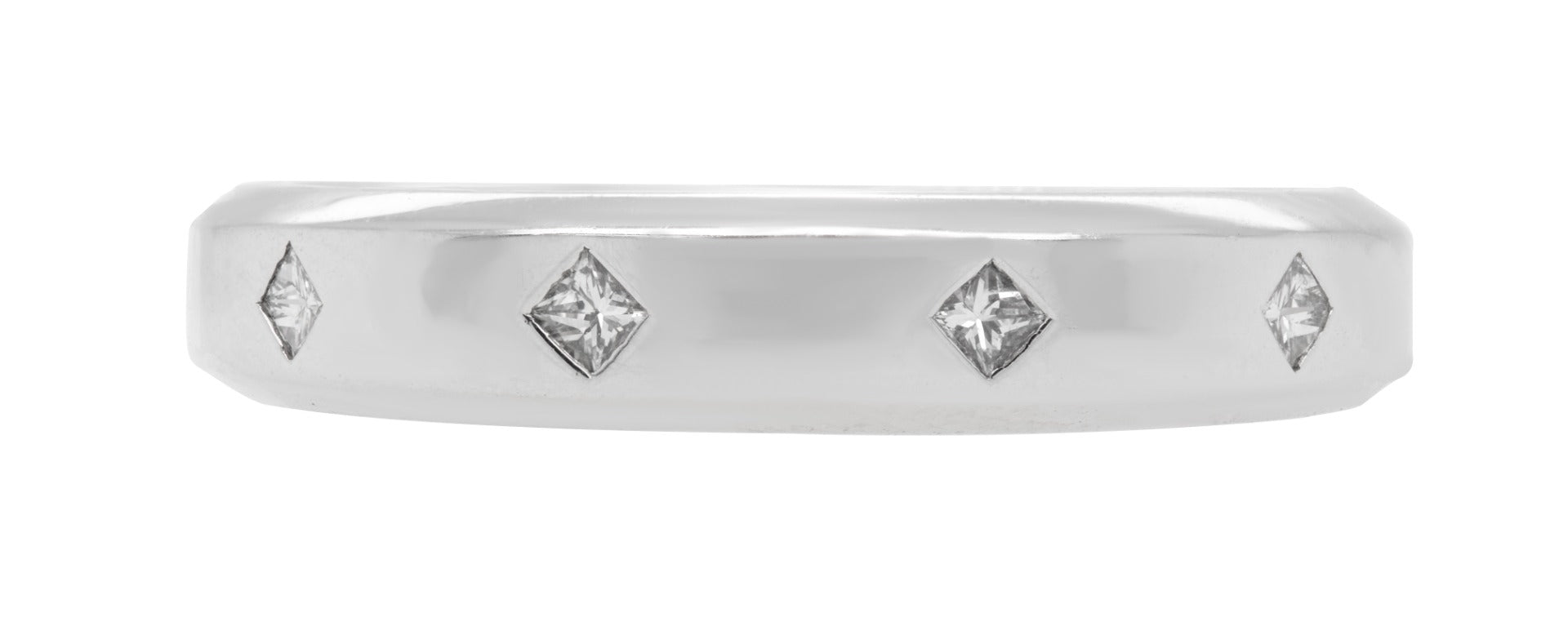 Eterna Glow Platinum Band .09 CTW