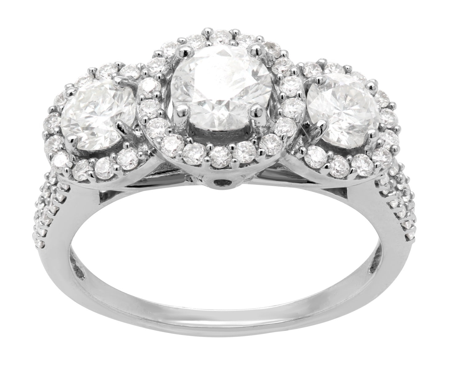 Celestia Trilogy Diamond Ring 2.00 CTW