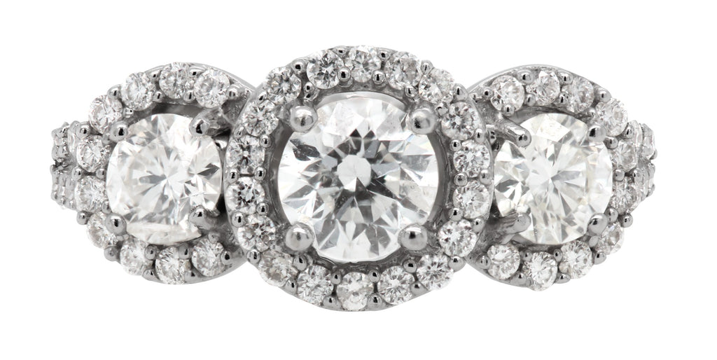 Celestia Trilogy Diamond Ring 2.00 CTW