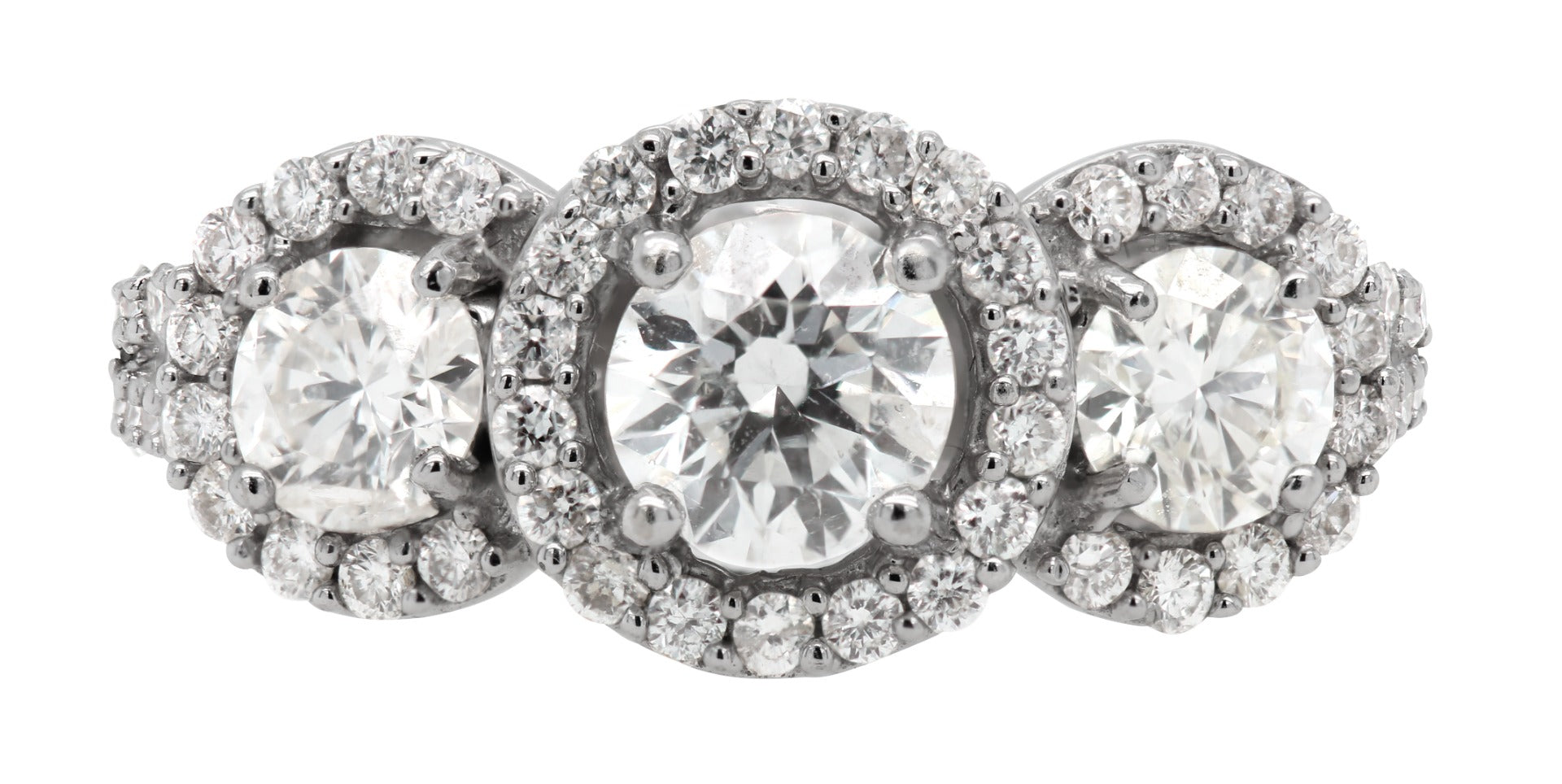 Celestia Trilogy Diamond Ring 2.00 CTW