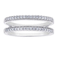 Diamond Love Connection Cluster Wrap Ring