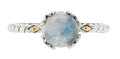 Arden Moonstone Scrollwork Ring