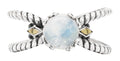 Alaria Moonstone Scrollwork Ring