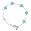 Caelora Turquoise Station Bracelet