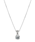 Solenne White Topaz Pendant Necklace