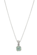 Aureline Aquamarine Pendant Necklace