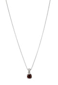 Serelle Garnet Pendant Necklace