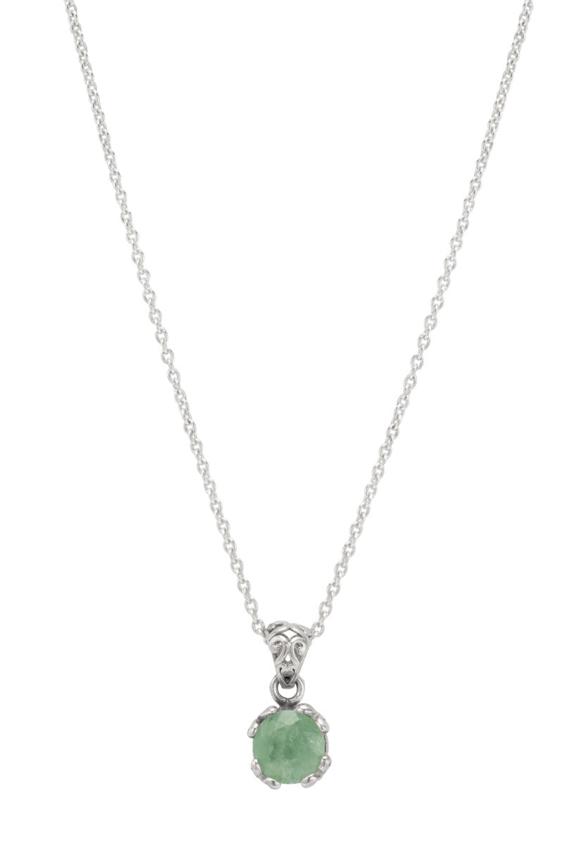Serelle Emerald Pendant Necklace