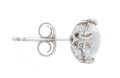 Radiant White Topaz Earrings